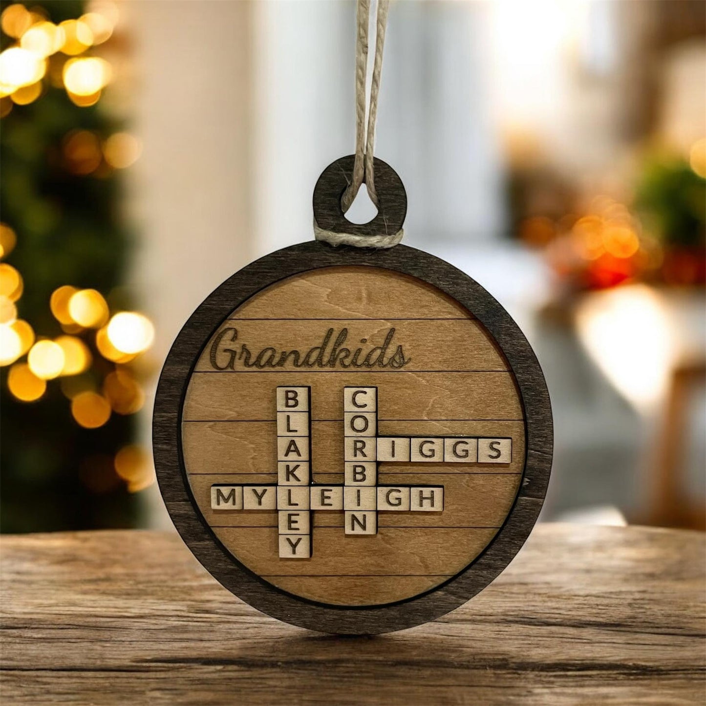 Personalized Scrabble Ornament