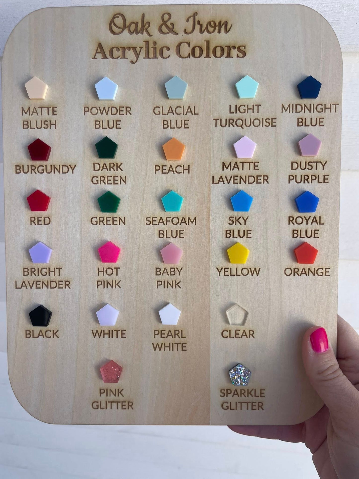 Acrylic Keychains (multiple styles)