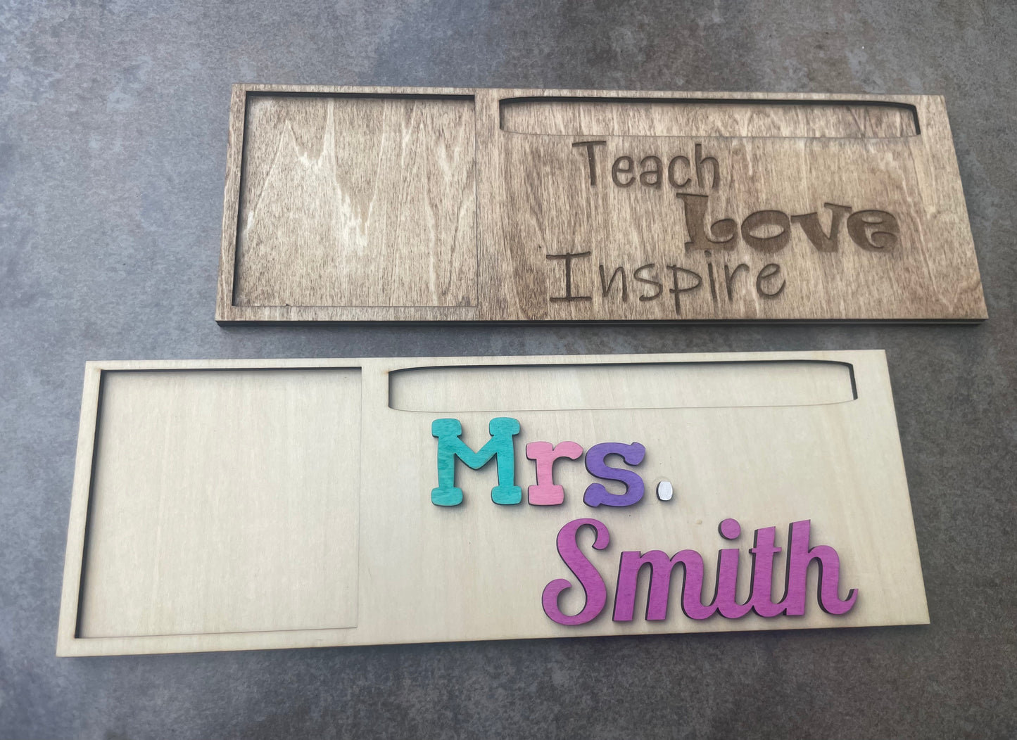Custom Post It Note Holder