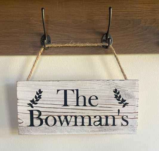 Custom In-Side Door Hanger