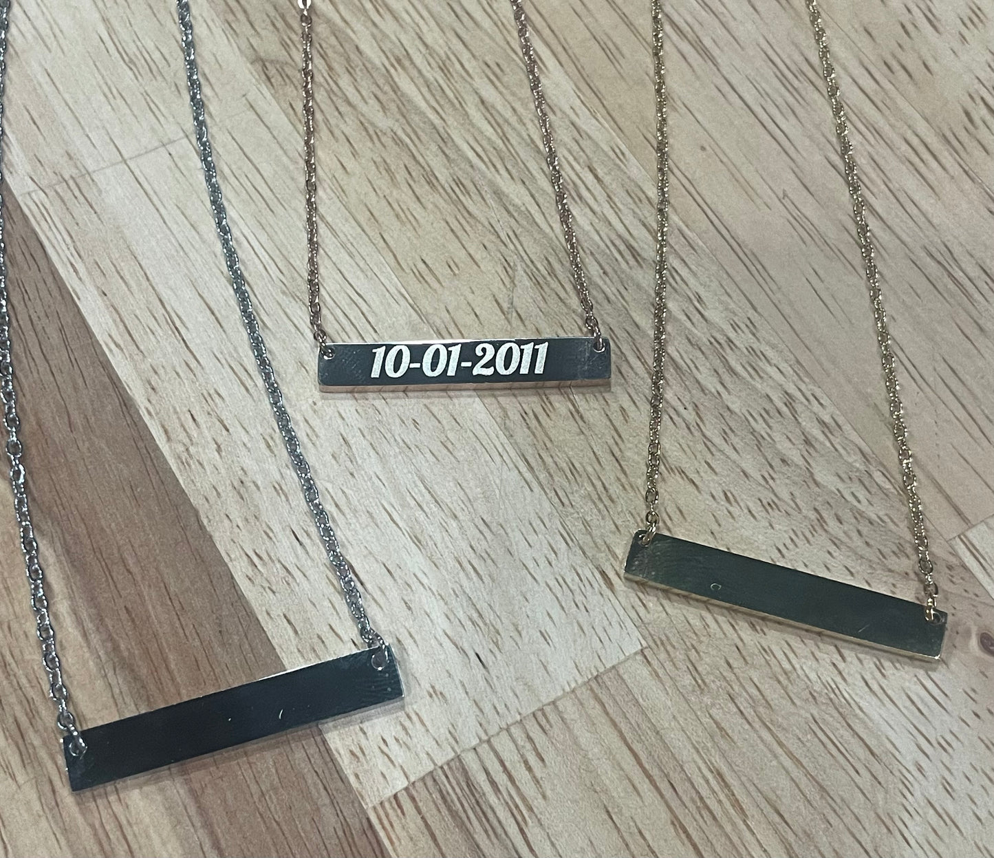 Horizontal Bar Necklace