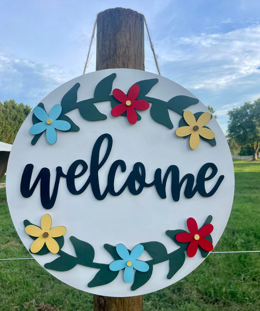 Where It Blooms (Door Hanger)