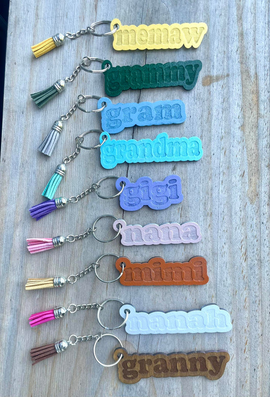 Custom Wooden Keychains