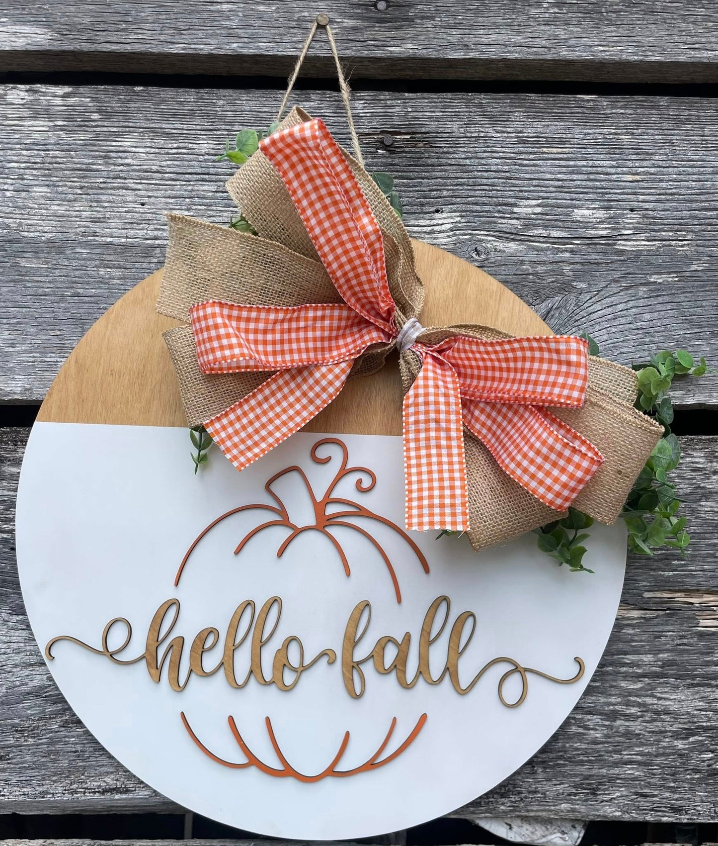 Hello Fall (Door Hanger)