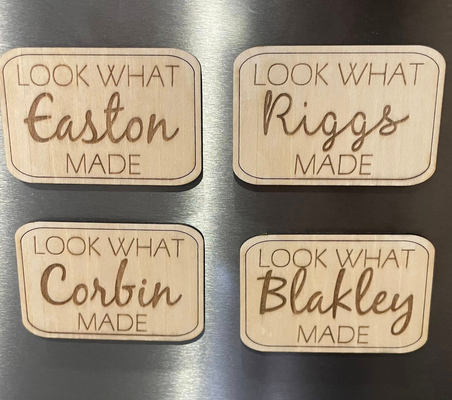 Look What I Made Magnets (Customized)