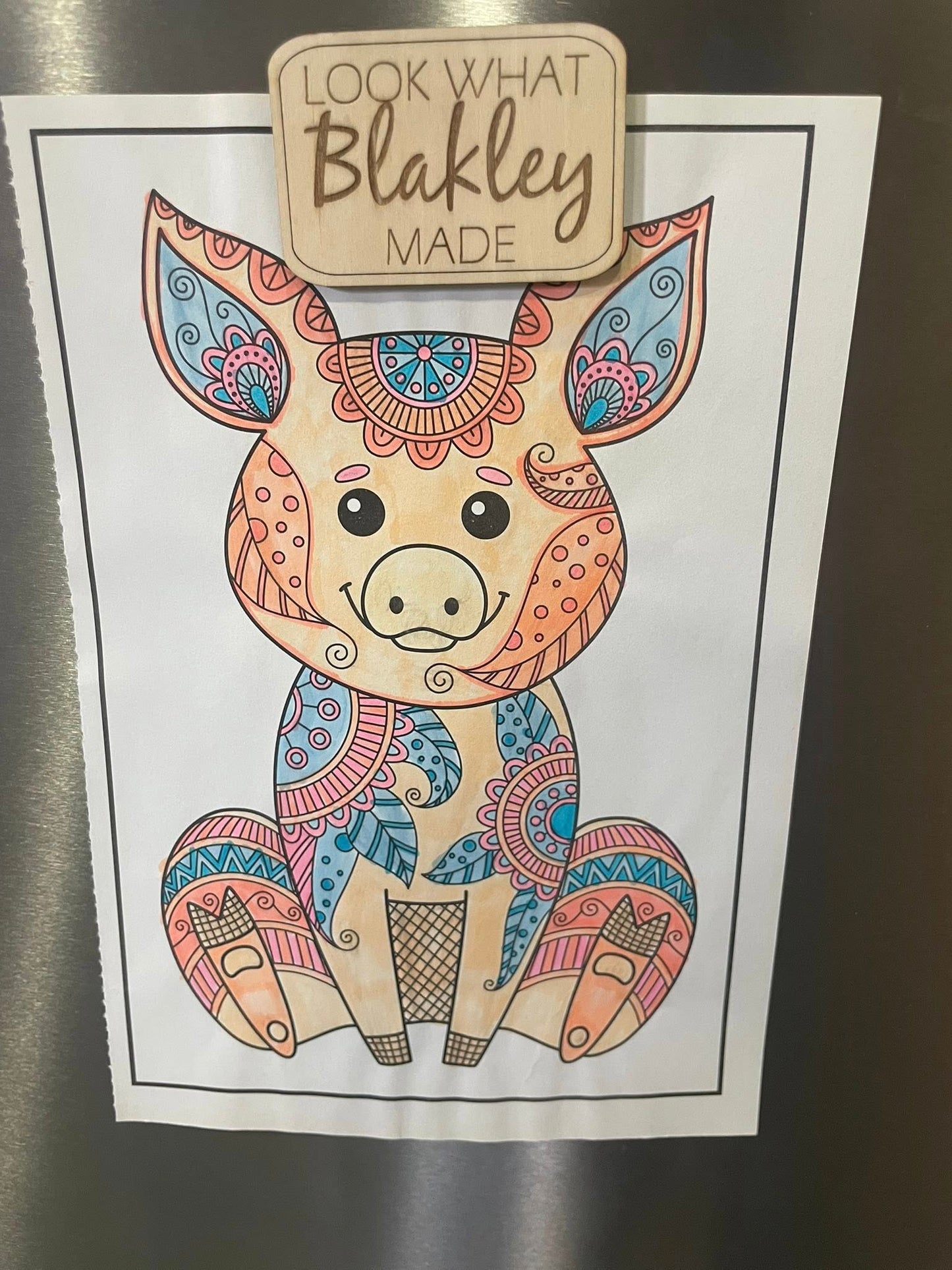 Look What I Made Magnets (Customized)