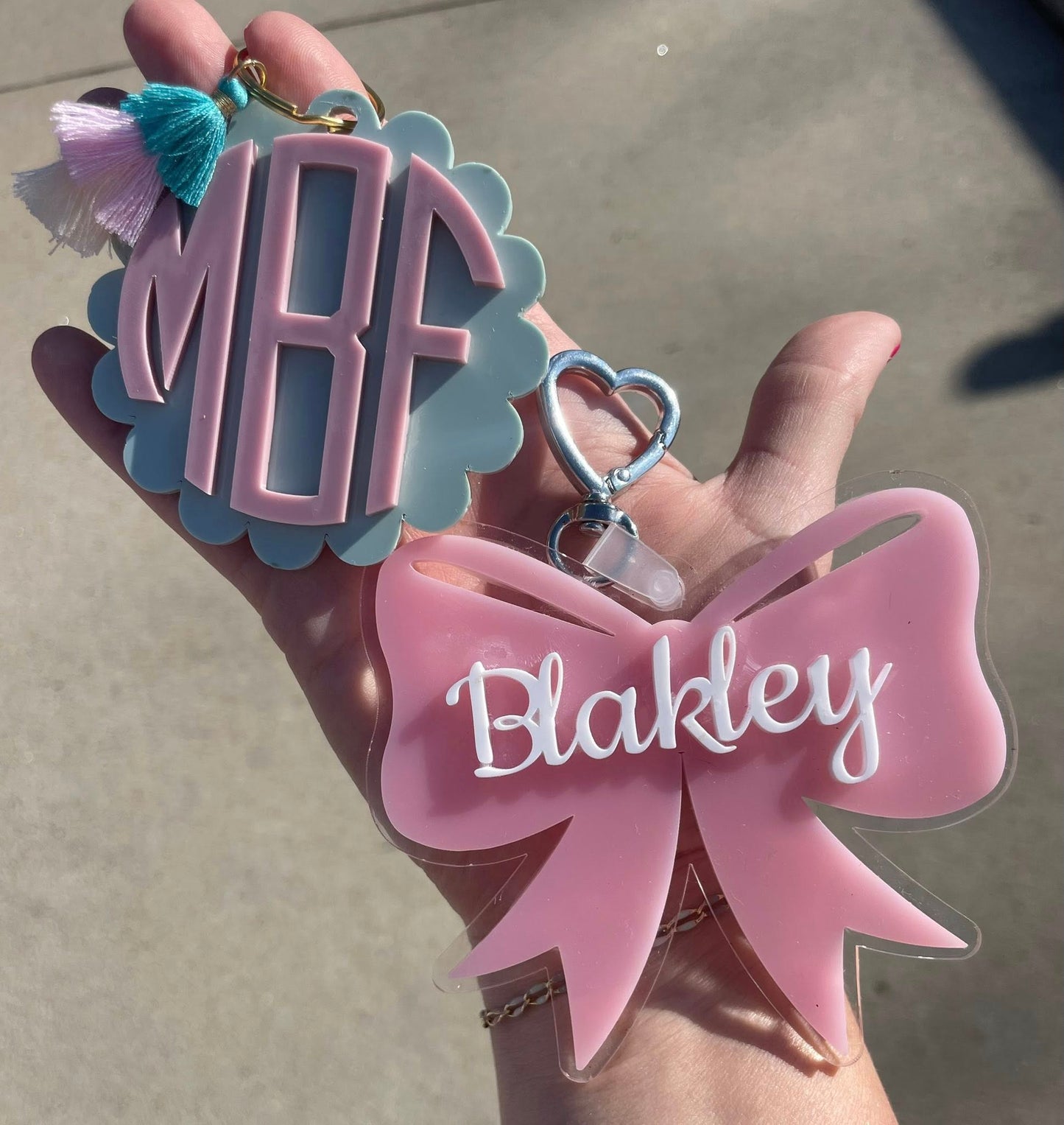 Acrylic Keychains (multiple styles)