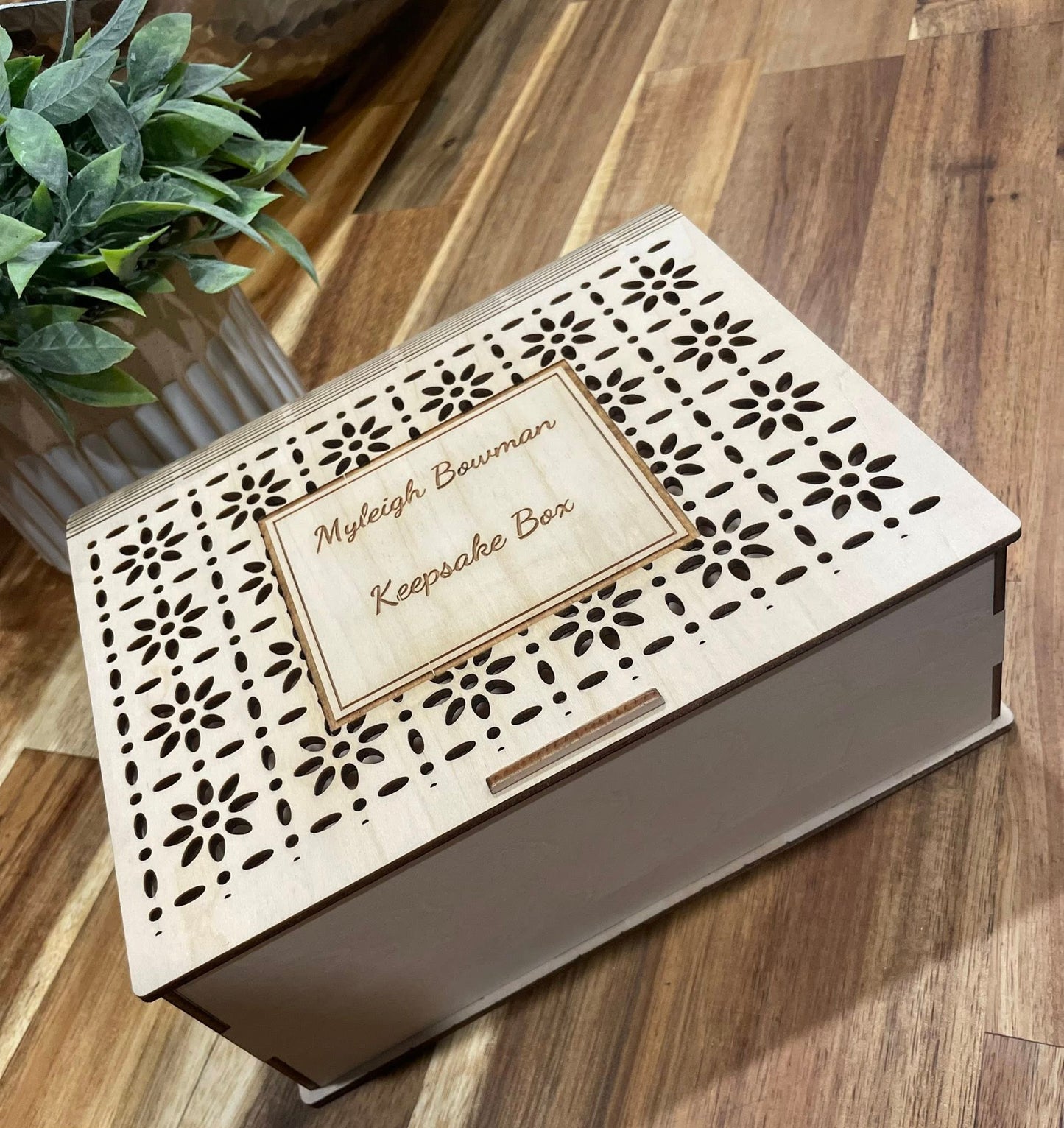 Wooden Keepsake Boxes (Customizable)