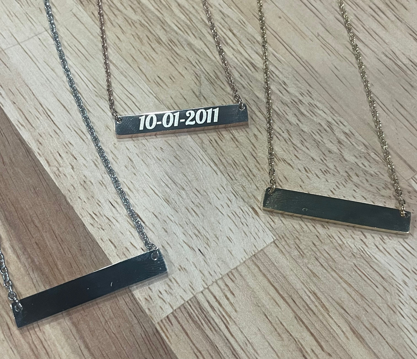 Horizontal Bar Necklace