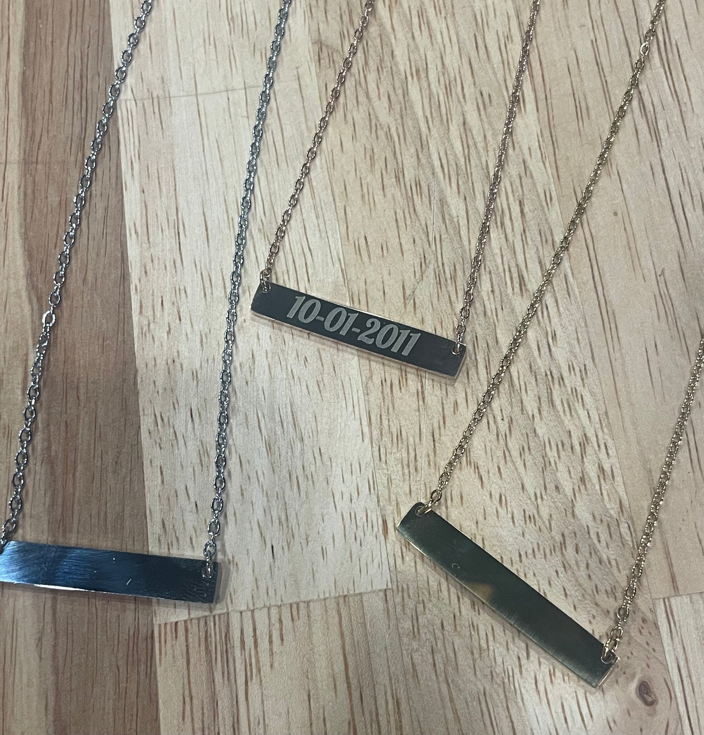 Horizontal Bar Necklace