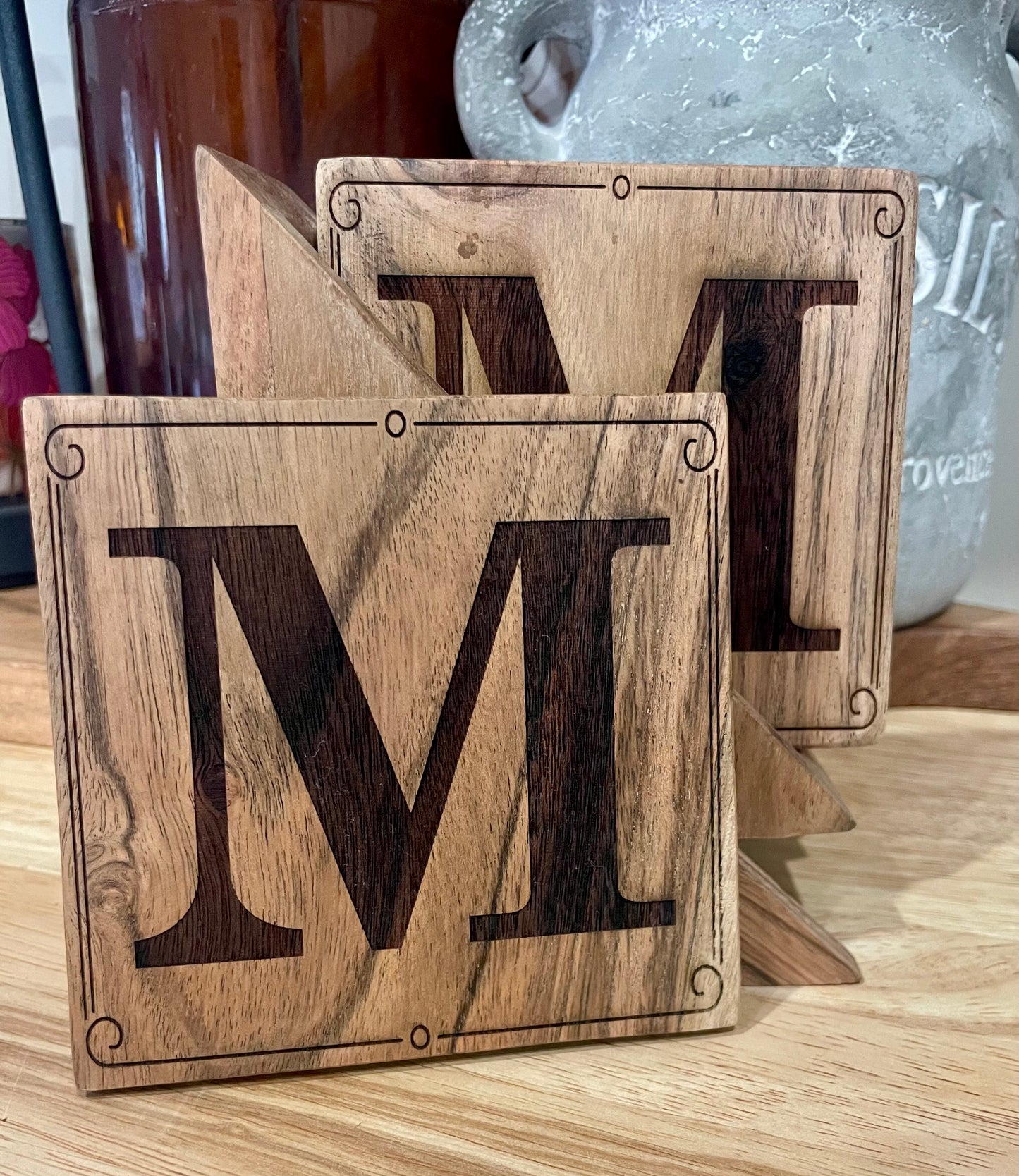 Personalized Wooden Coasters