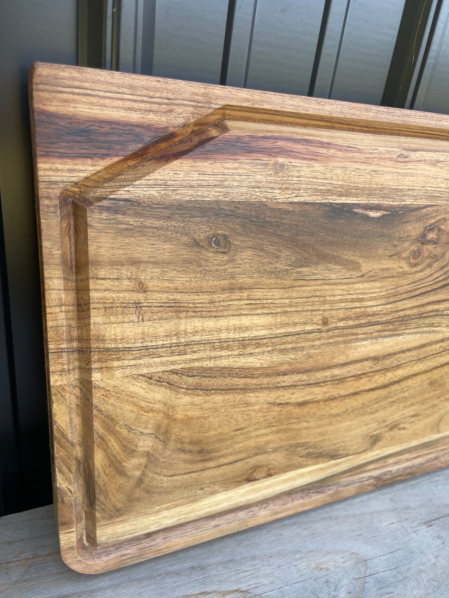 Butcher Block Style Cutting Board