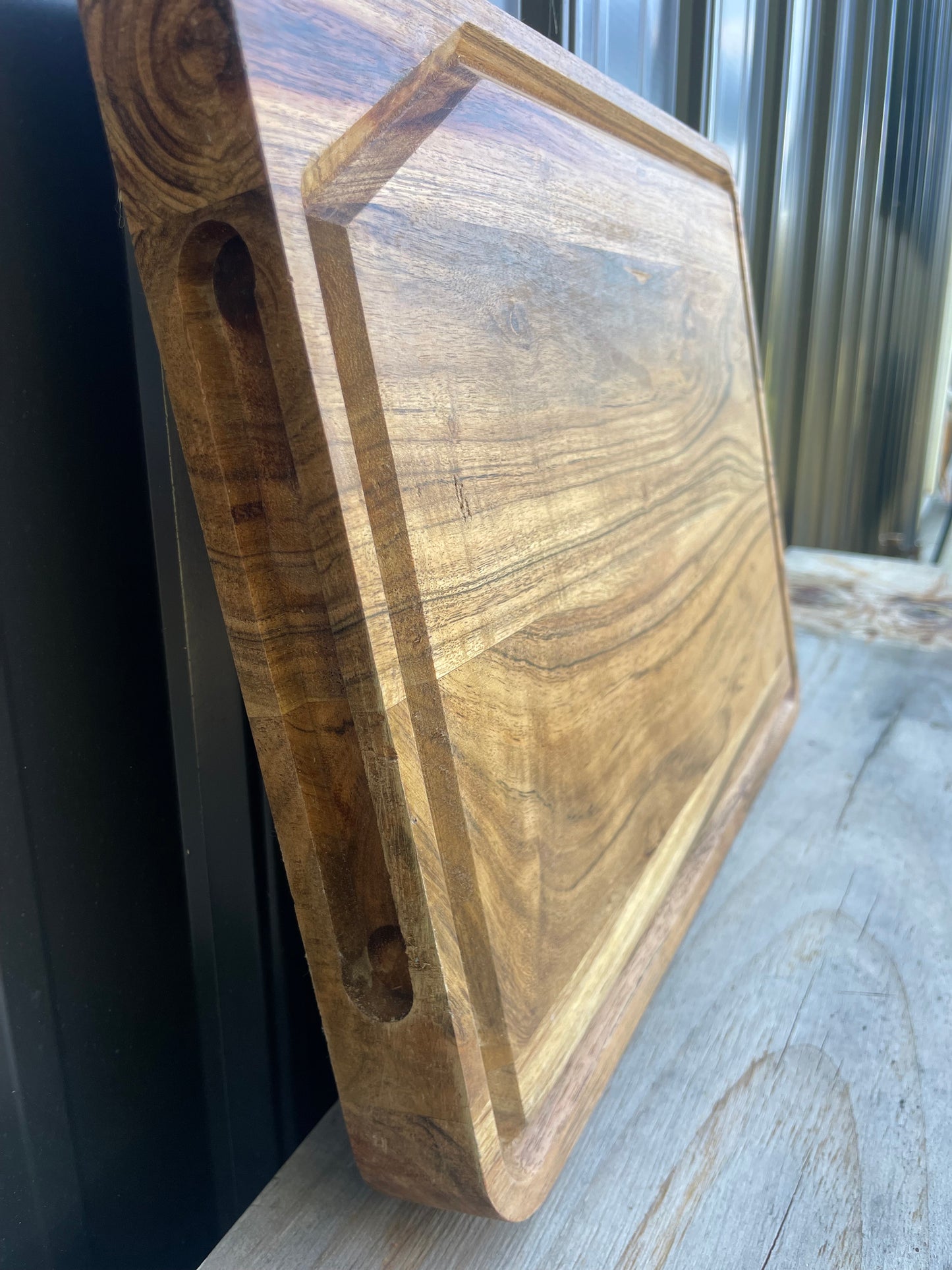 Butcher Block Style Cutting Board