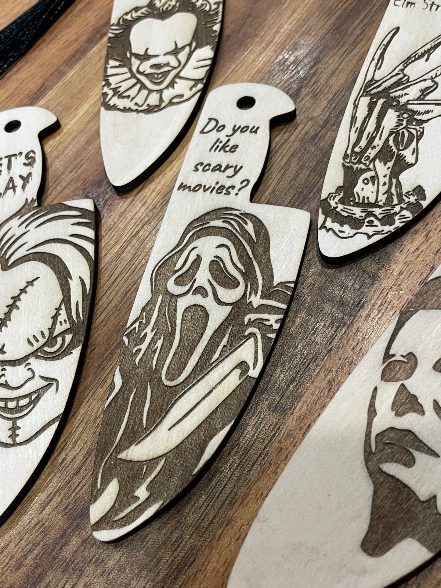 Scary Movie Bookmarks
