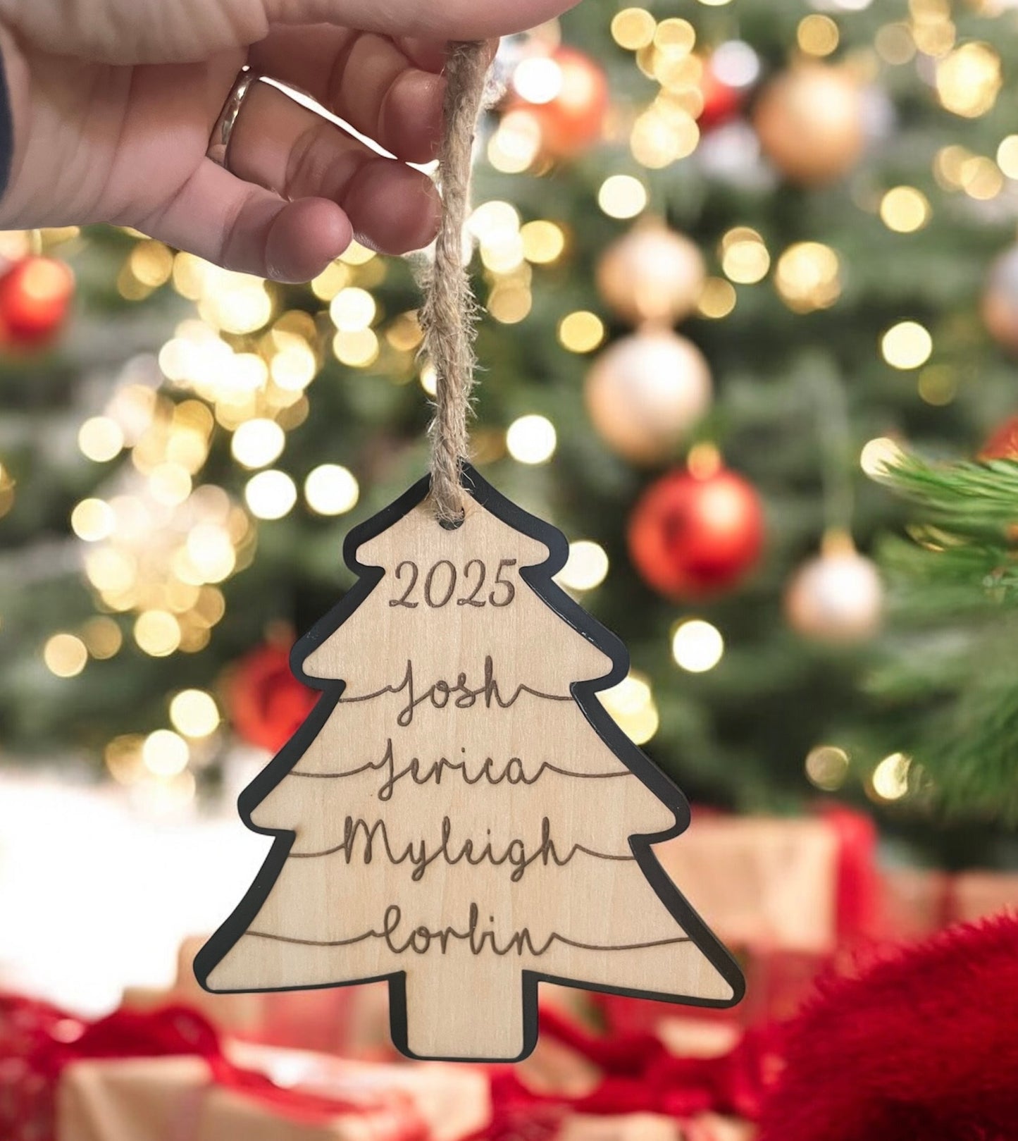 Personalized Christmas Tree Ornament