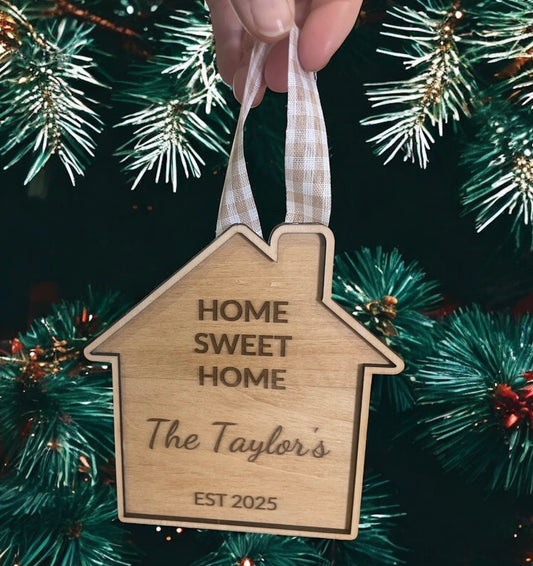 Home Sweet Home Ornament
